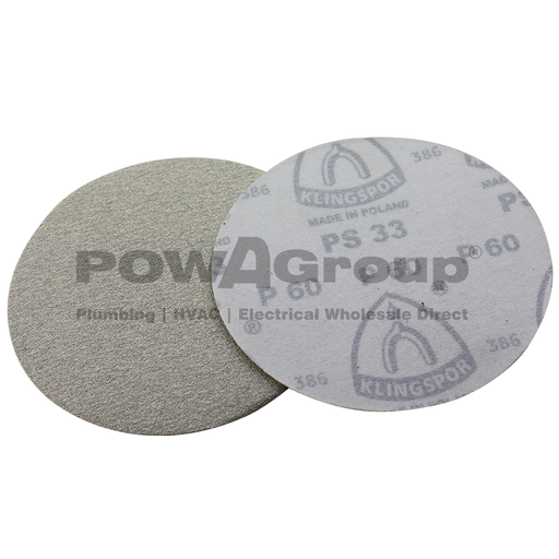 [13KLING15060] (Special Order) Velcro Disc Orbital Klingspor Grit 150mm x 22mm x 60grit